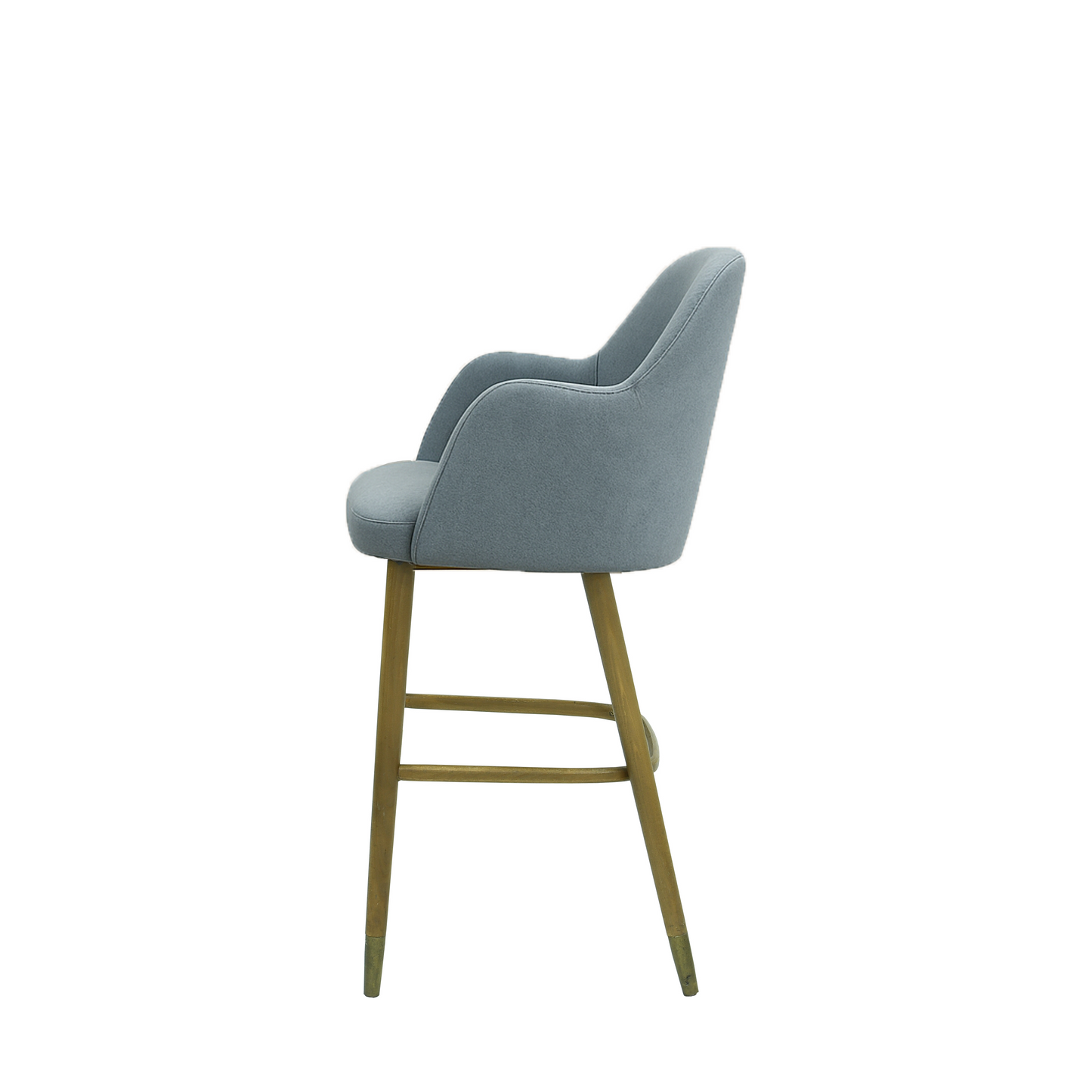 Scaun bar catifea TURCOAZ | model PINO