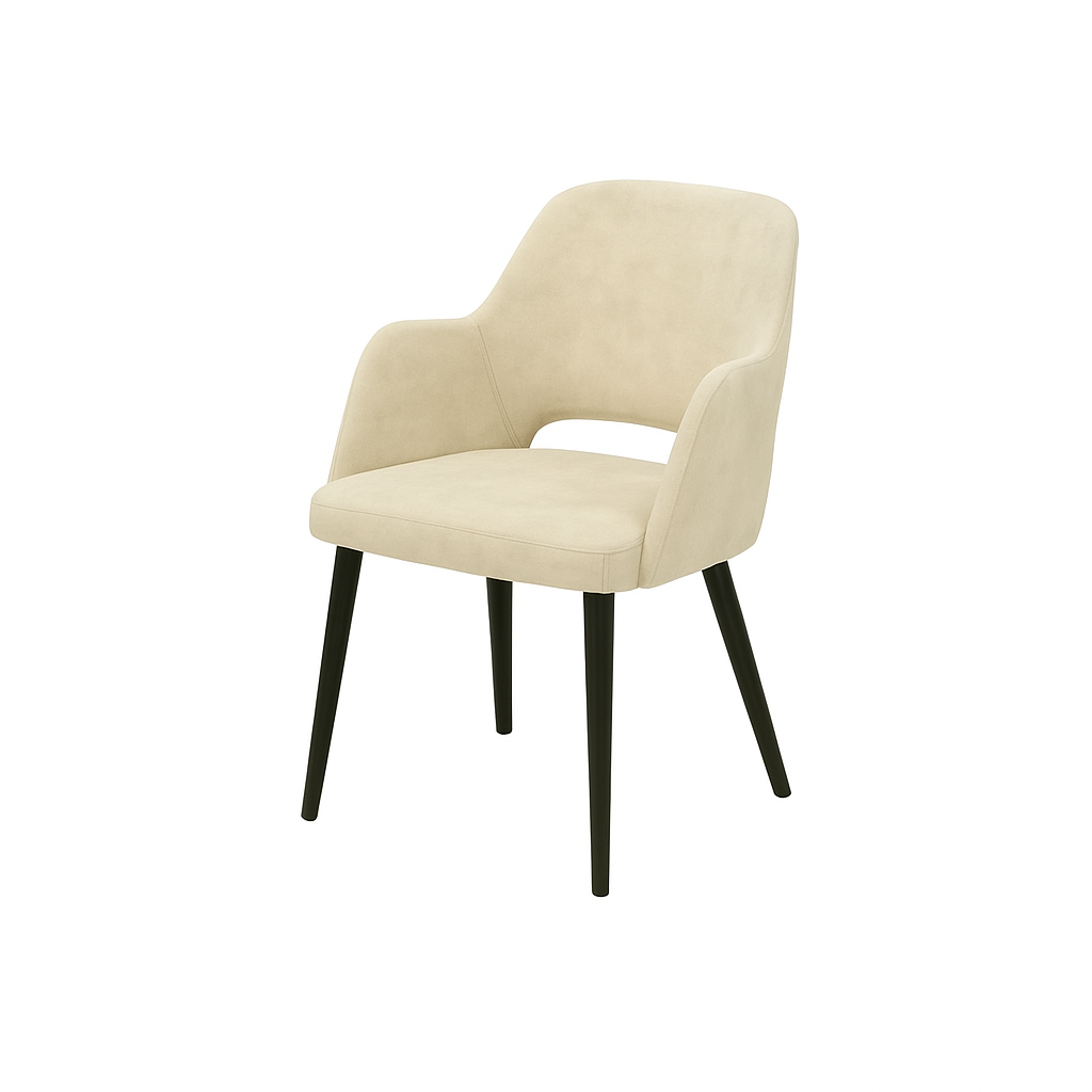 Scaun catifea ALBASTRA | model APRIL