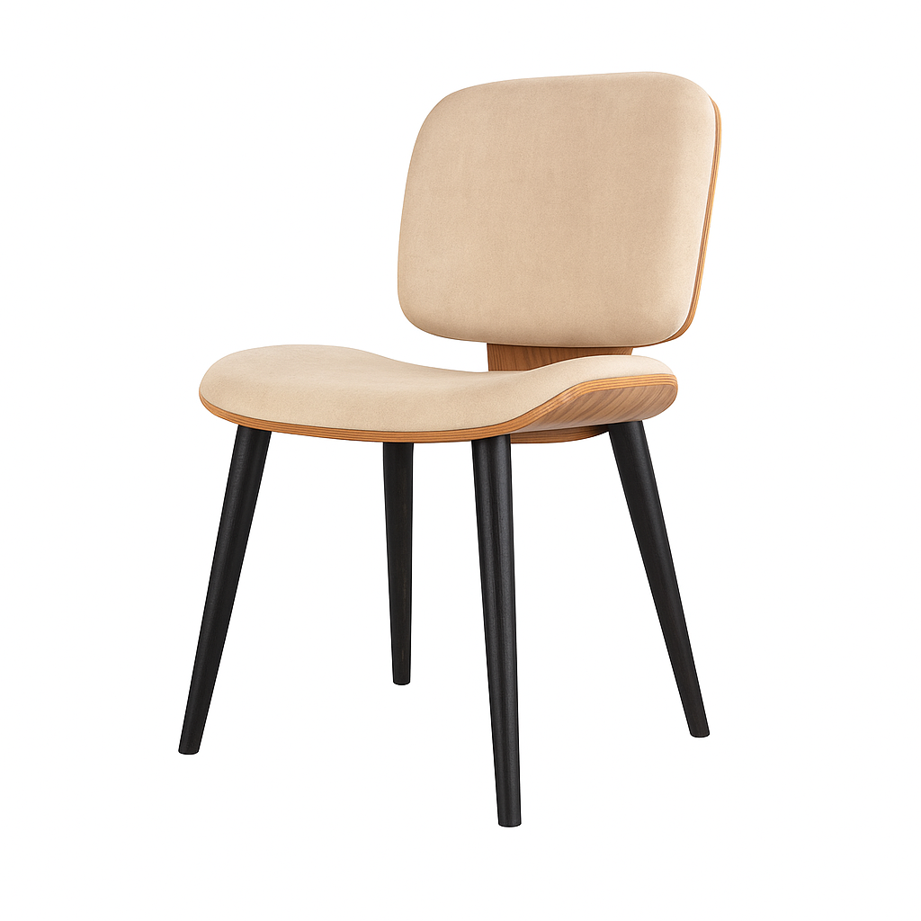 Scaun catifea GRI | model RAUL