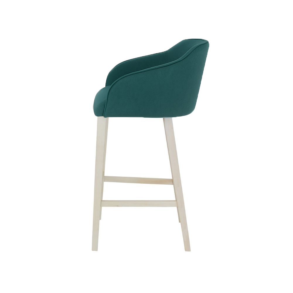 Scaun insula catifea ROZ | model CROCO