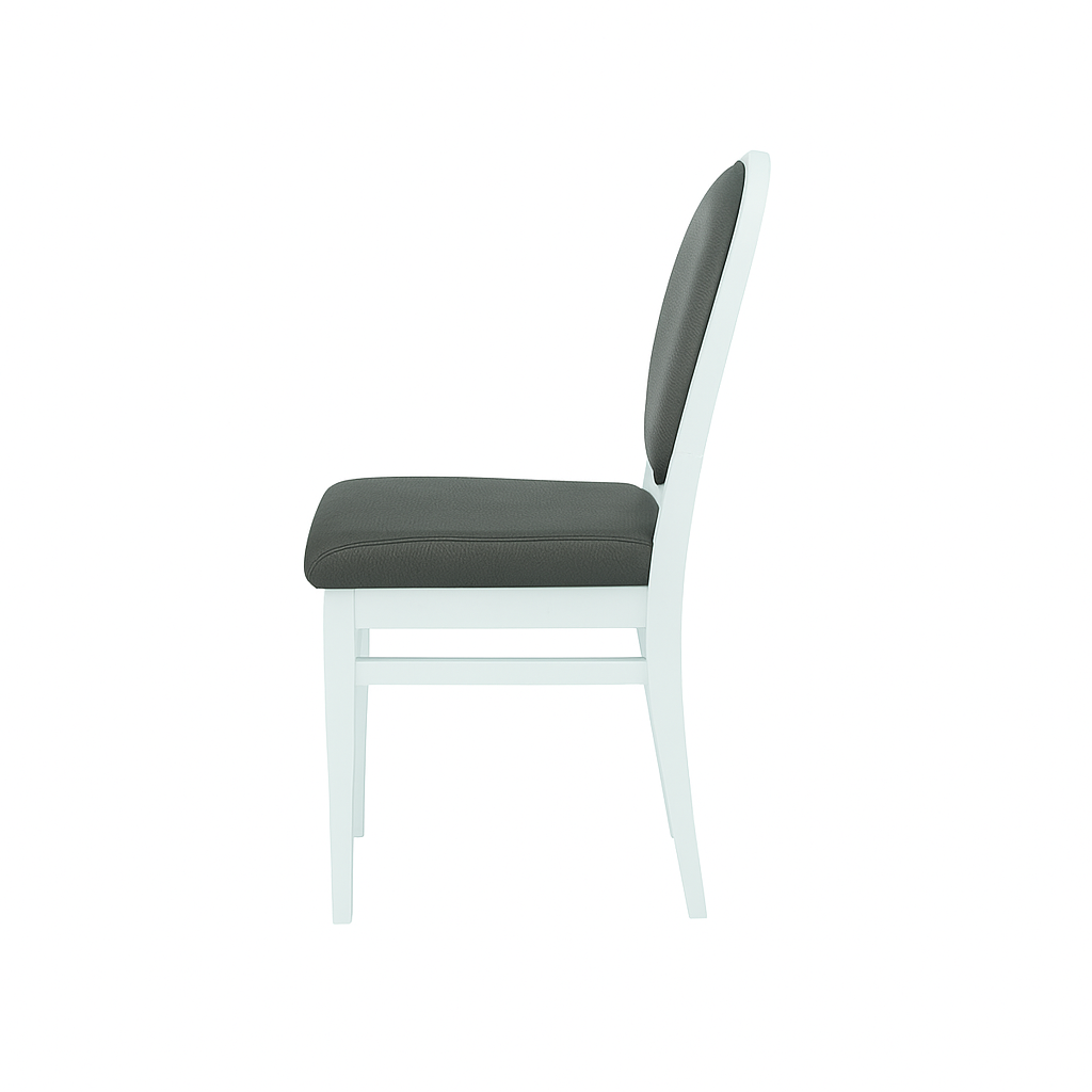 Scaun piele GALBENA | model LIGIA