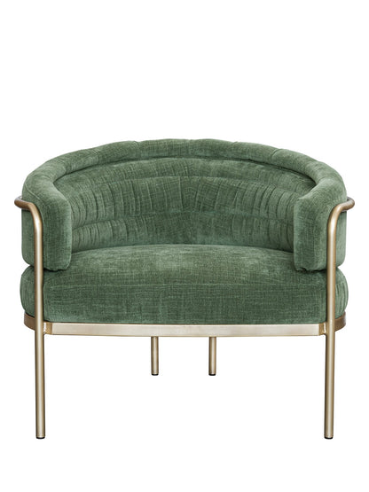 Fotoliu rotund din stofa | model ALFONZO