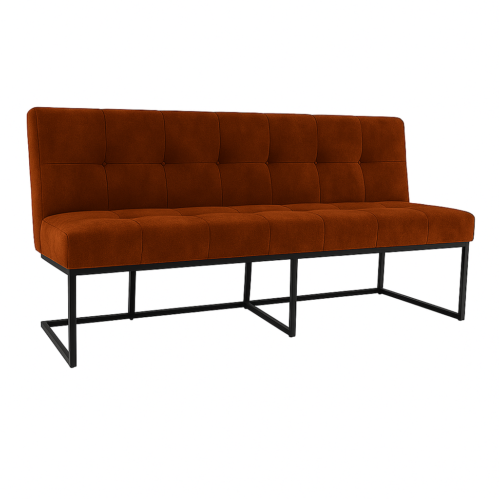 Bancheta catifea  CABALLERO culoare ROSCAT