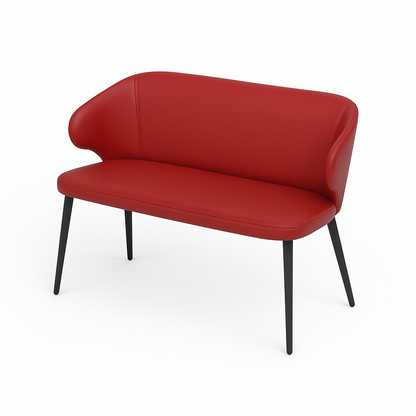 Bancheta piele CAPRICE culoare ROSU