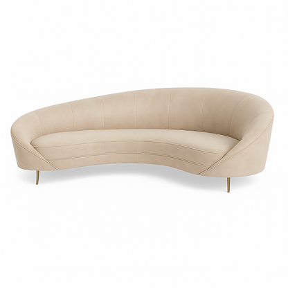 Canapea YAN catifea BEJ