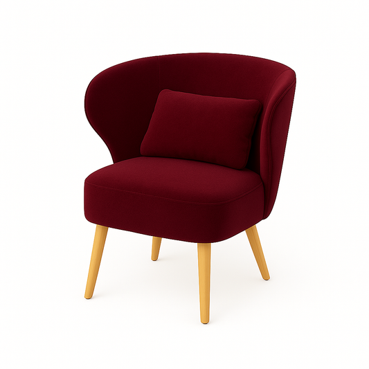 Fotoliu catifea ROSIE | model CAPRICE