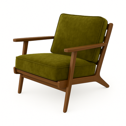 Fotoliu catifea VERDE model MARIA