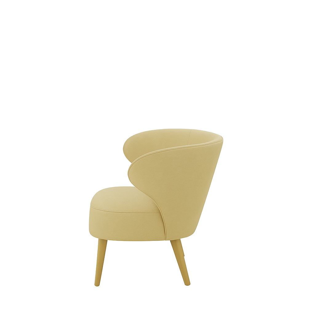 Fotoliu piele ROSIE | model CAPRICE