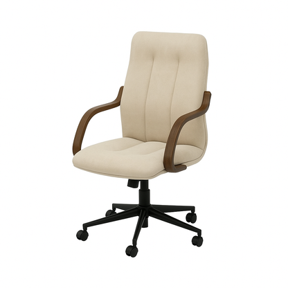 Scaun birou catifea BEJ | model OVO