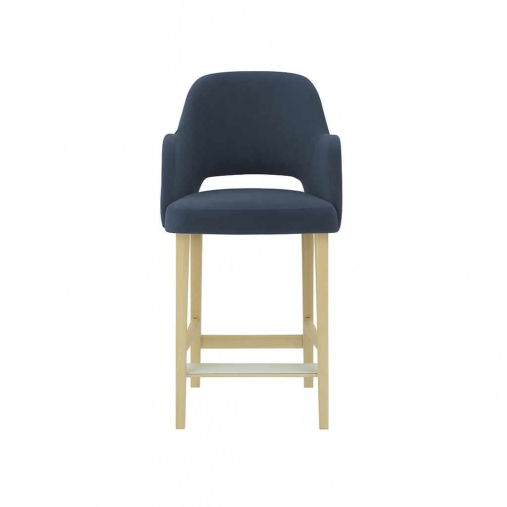 Scaun bar catifea | model APRIL