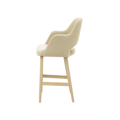 Scaun bar catifea | model APRIL