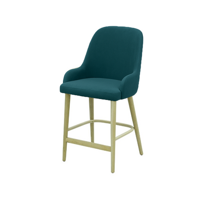 Scaun bar catifea GALBENA | model ROCCO