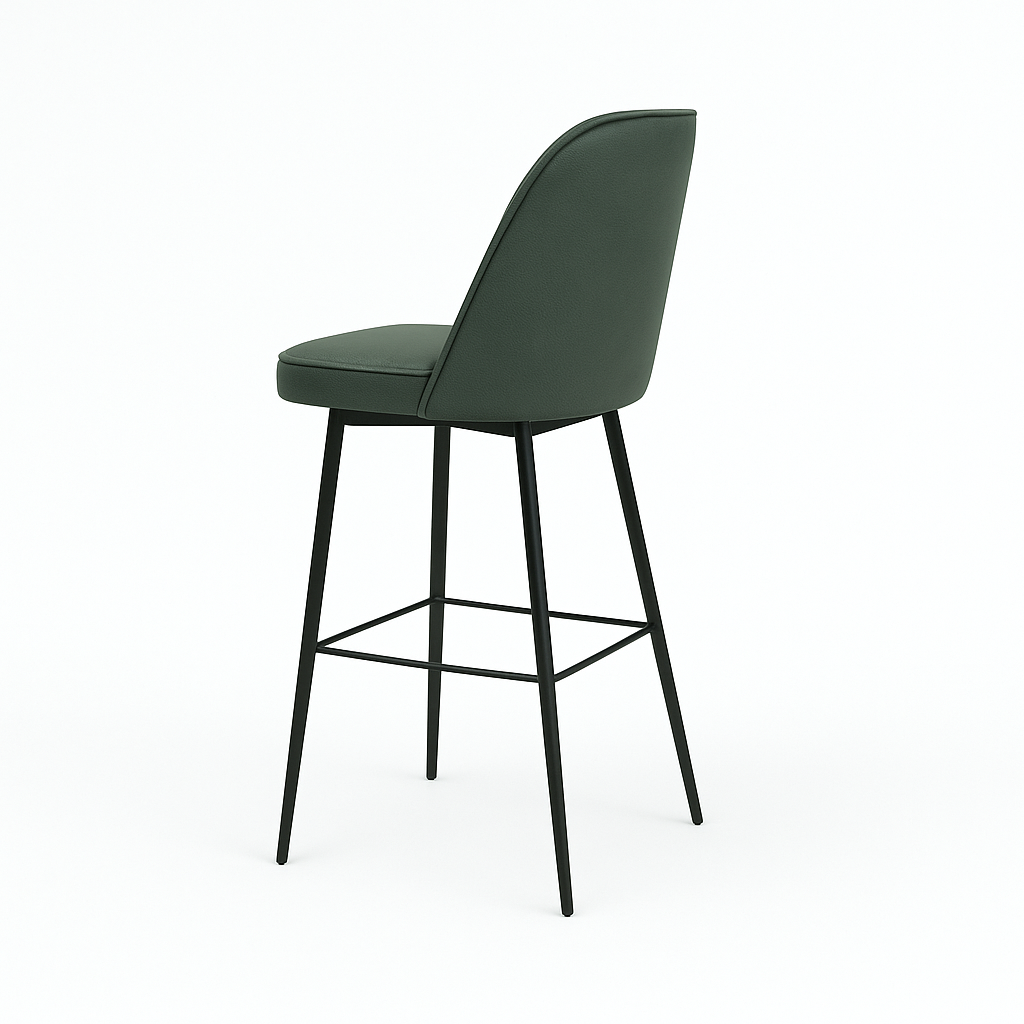 Scaun bar piele naturala ALBA | model FOX