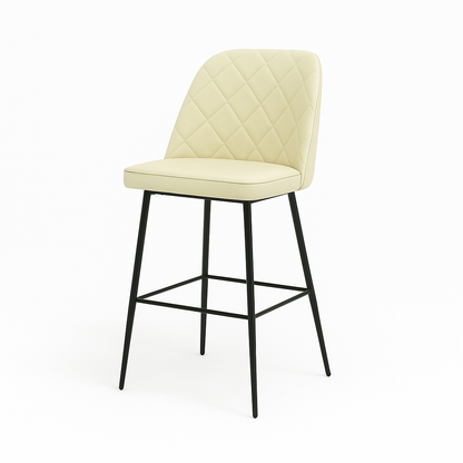 Scaun bar piele naturala ALBA | model FOX