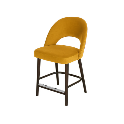 Scaun bar catifea ALBASTRA | model EXPRES