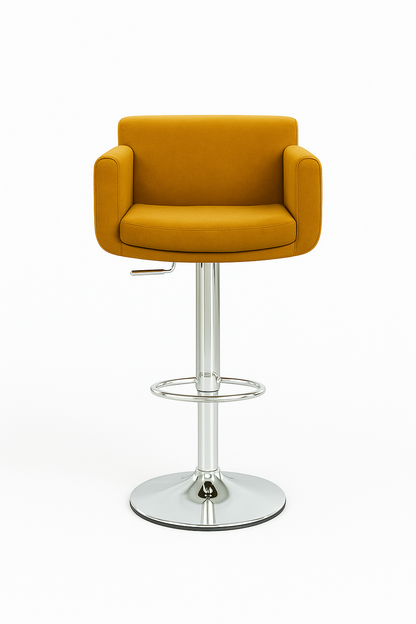 Scaun bar catifea ROZ | model IDA
