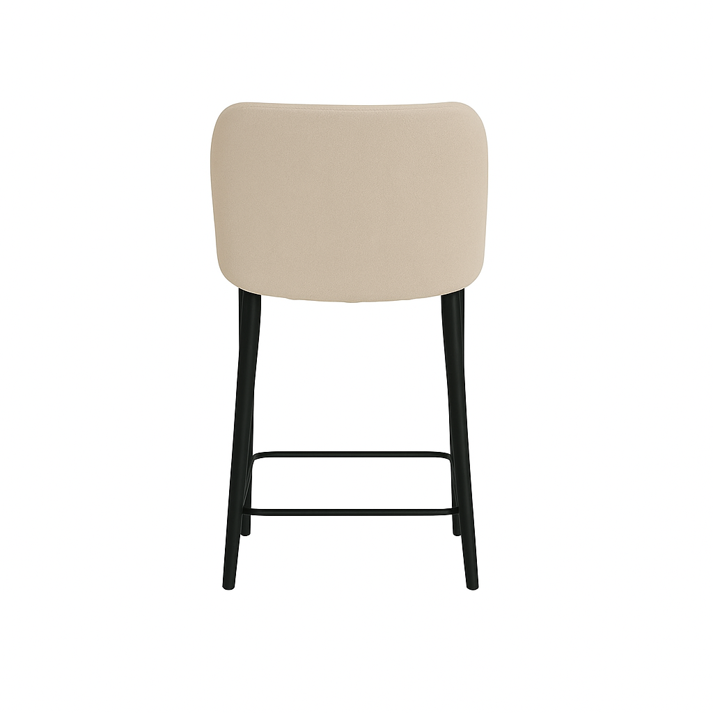 Scaun insula catifea GALBENA | model IVA