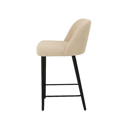 Scaun insula catifea ROZ | model IVA