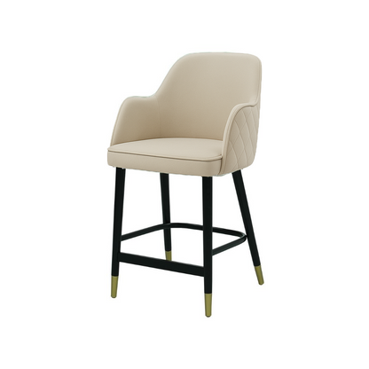 Scaun bar catifea BEJ | model PINO X