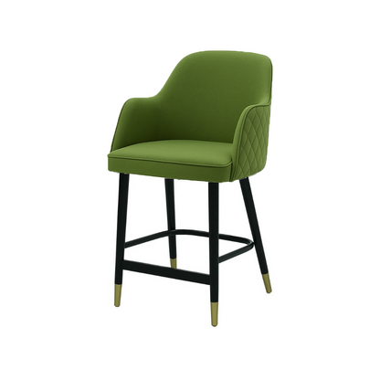Scaun bar catifea VERDE | model PINO X
