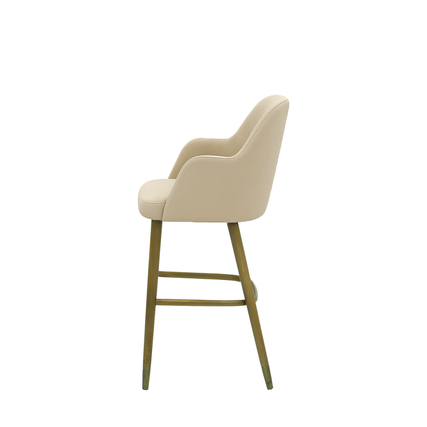 Scaun bar catifea TURCOAZ | model PINO