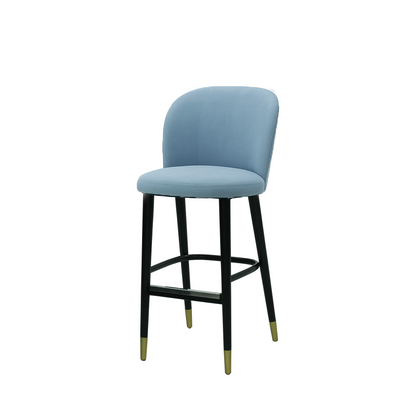 Scaun bar catifea BEJ | model SAM