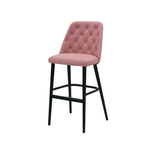 Scaun bar catifea ROZ | model SCOT