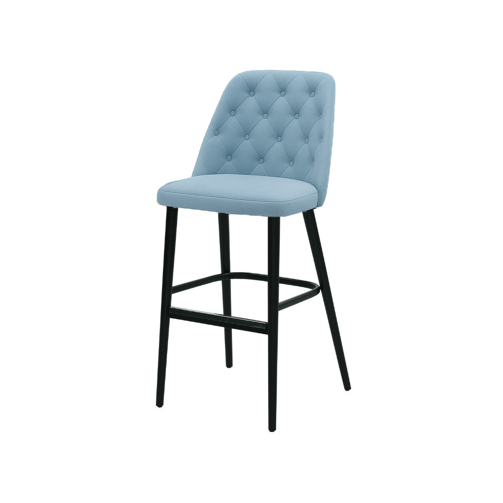 Scaun bar catifea BORDO | model SCOT