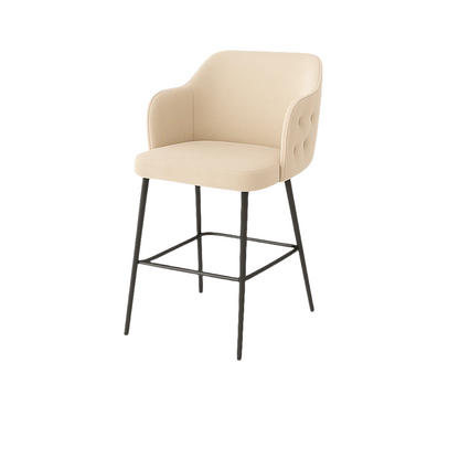 Scaun bar catifea ROZ | model TEONA