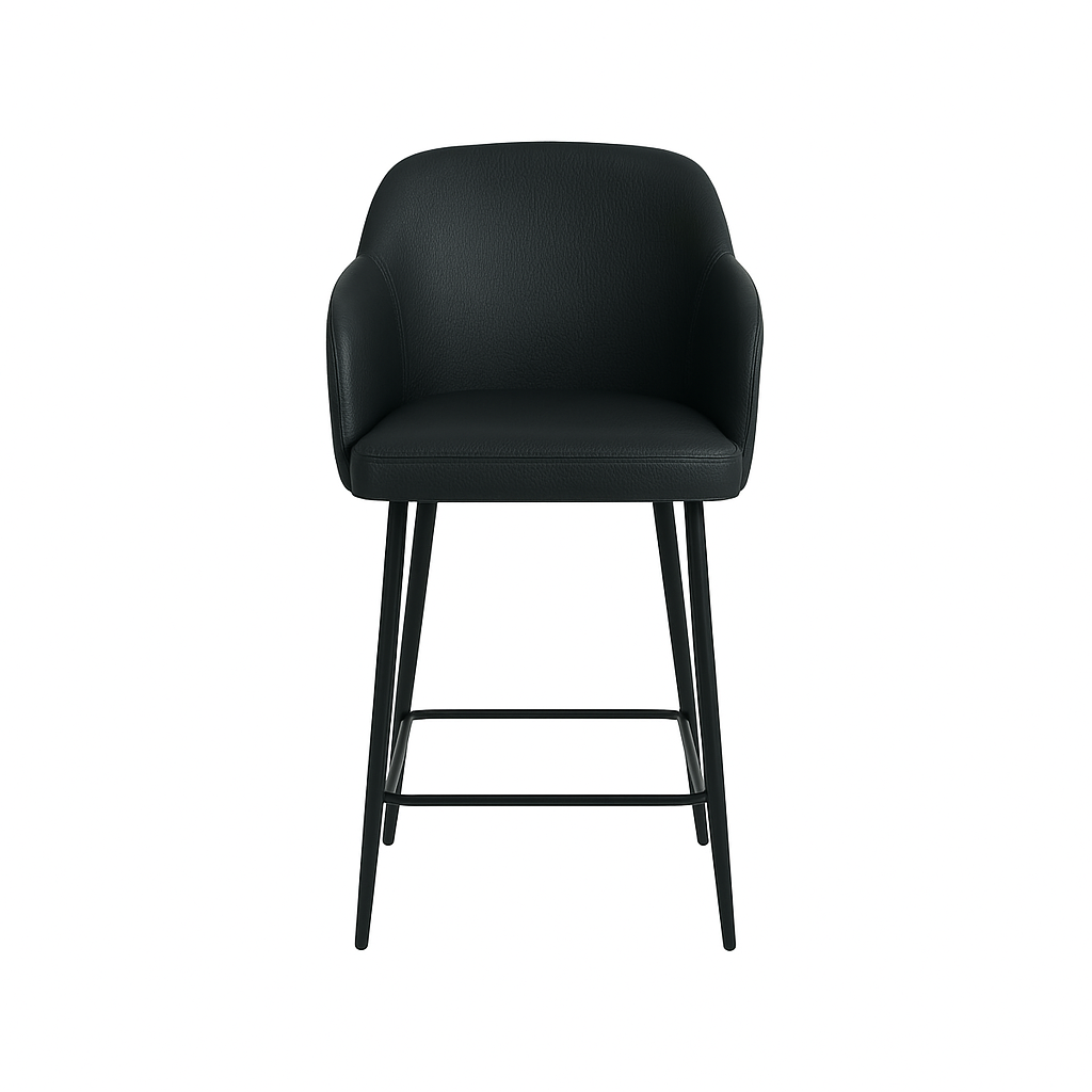 Scaun bar piele BEJ | model ALEX