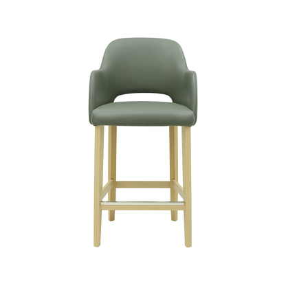 Scaun bar piele ALBA | model APRIL