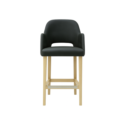 Scaun bar piele naturala | model APRIL