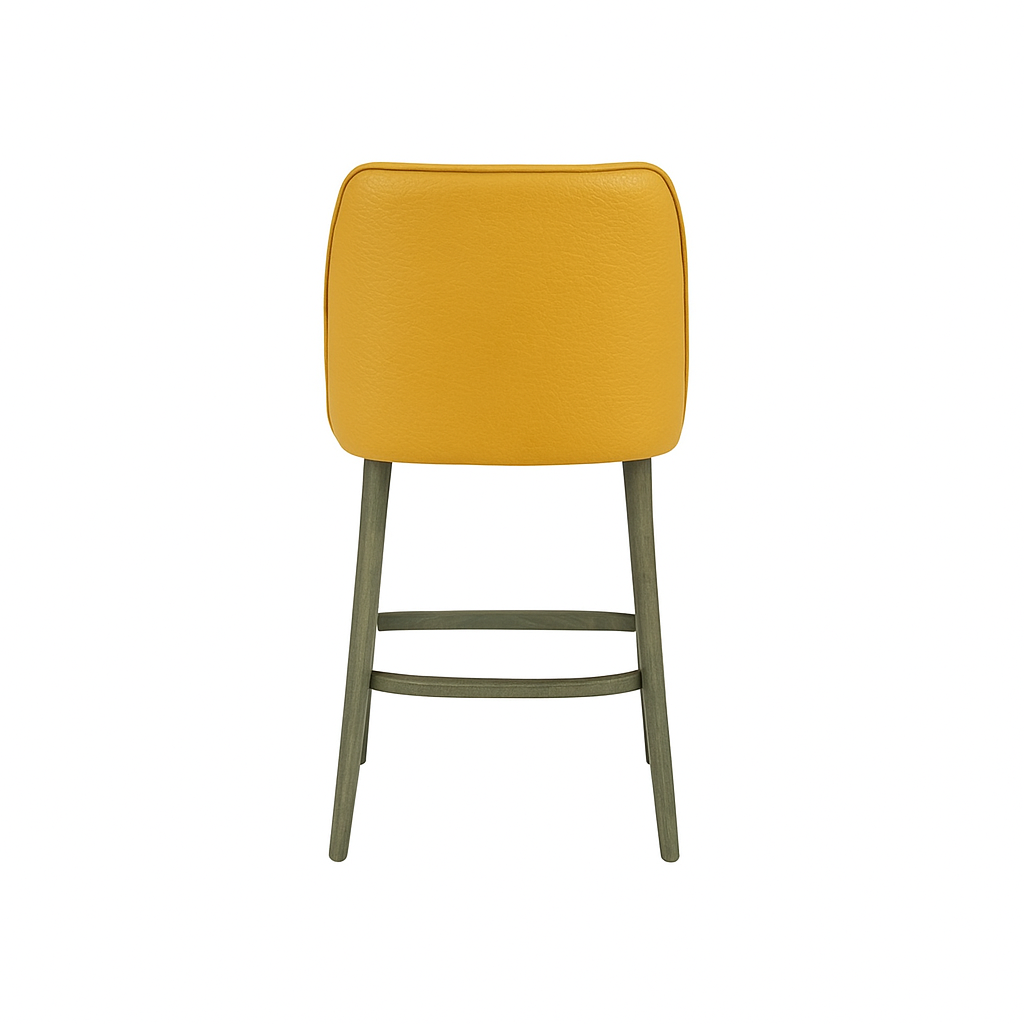 Scaun bar piele ALBA | model GINA