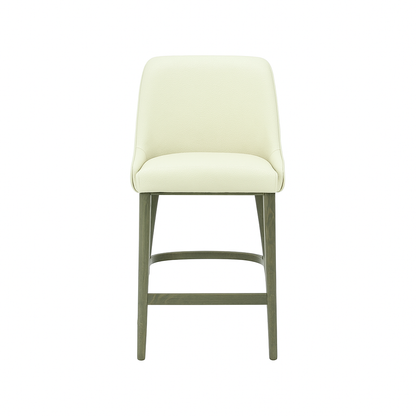 Scaun bar piele GALBENA | model GINA