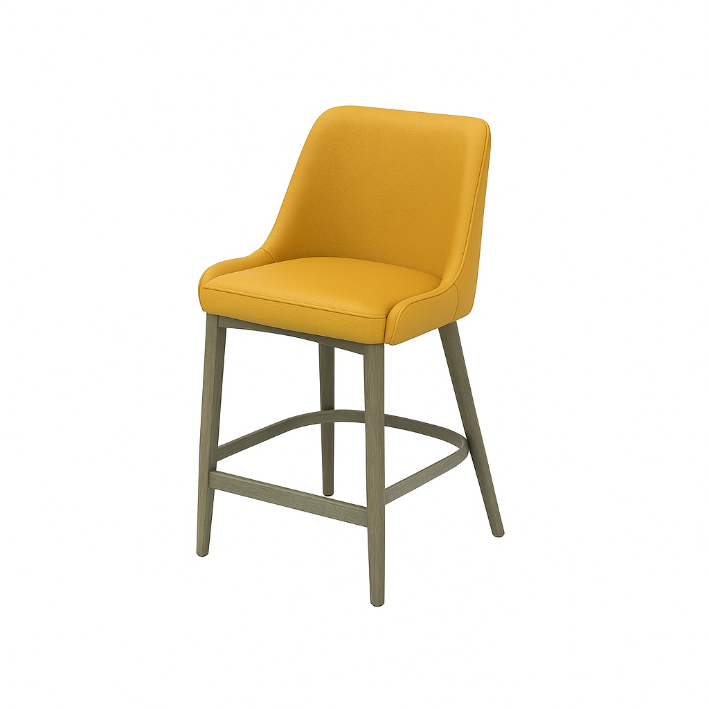 Scaun bar piele naturala | model DINING G