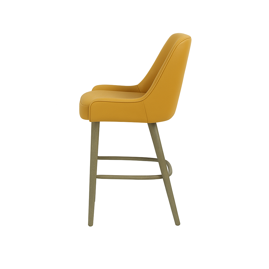 Scaun bar piele naturala | model DINING G