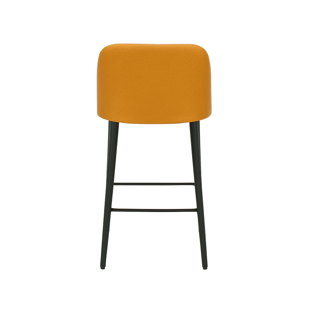 Scaun bar piele VERDE | model IVA