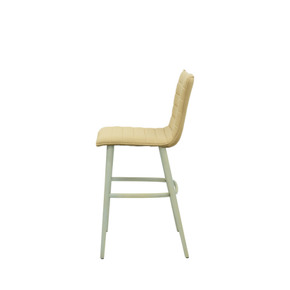 Scaun bar piele BEJ | model NIZZIE