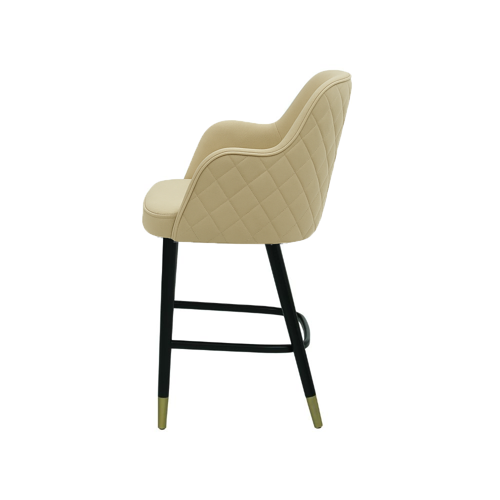 Scaun bar piele VERDE | model PINO X