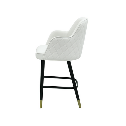 Scaun bar piele BEJ | model PINO X