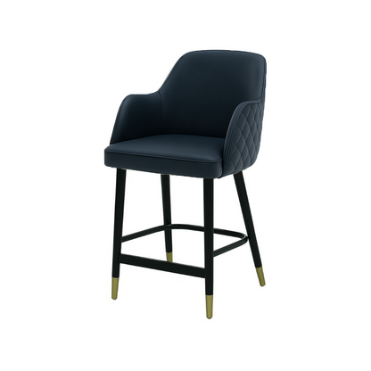 Scaun bar piele VERDE | model PINO X