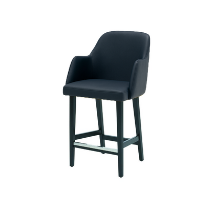 Scaun de bar piele BORDO | model PINO