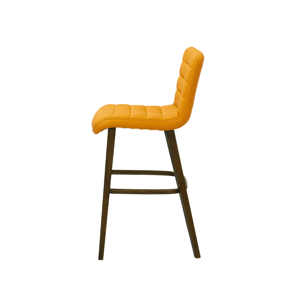 Scaun bar piele naturala | model RIGA