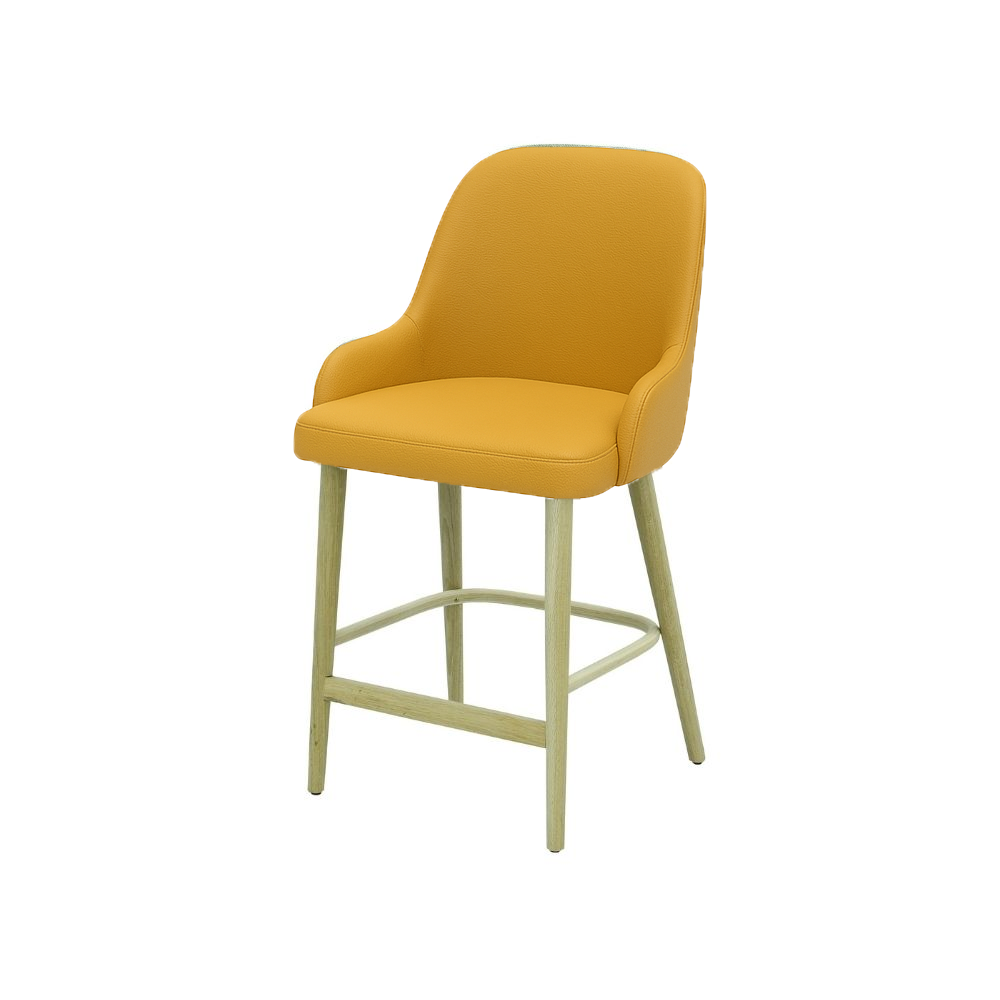 Scaun bar piele ALBA | model ROCCO