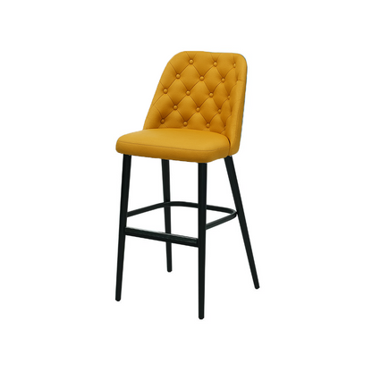 Scaun bar piele GALBENA | model SCOT