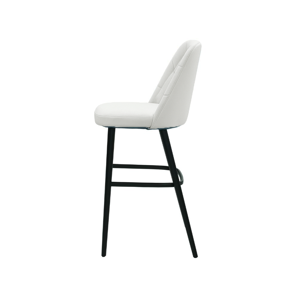 Scaun bar piele GALBENA | model SCOT