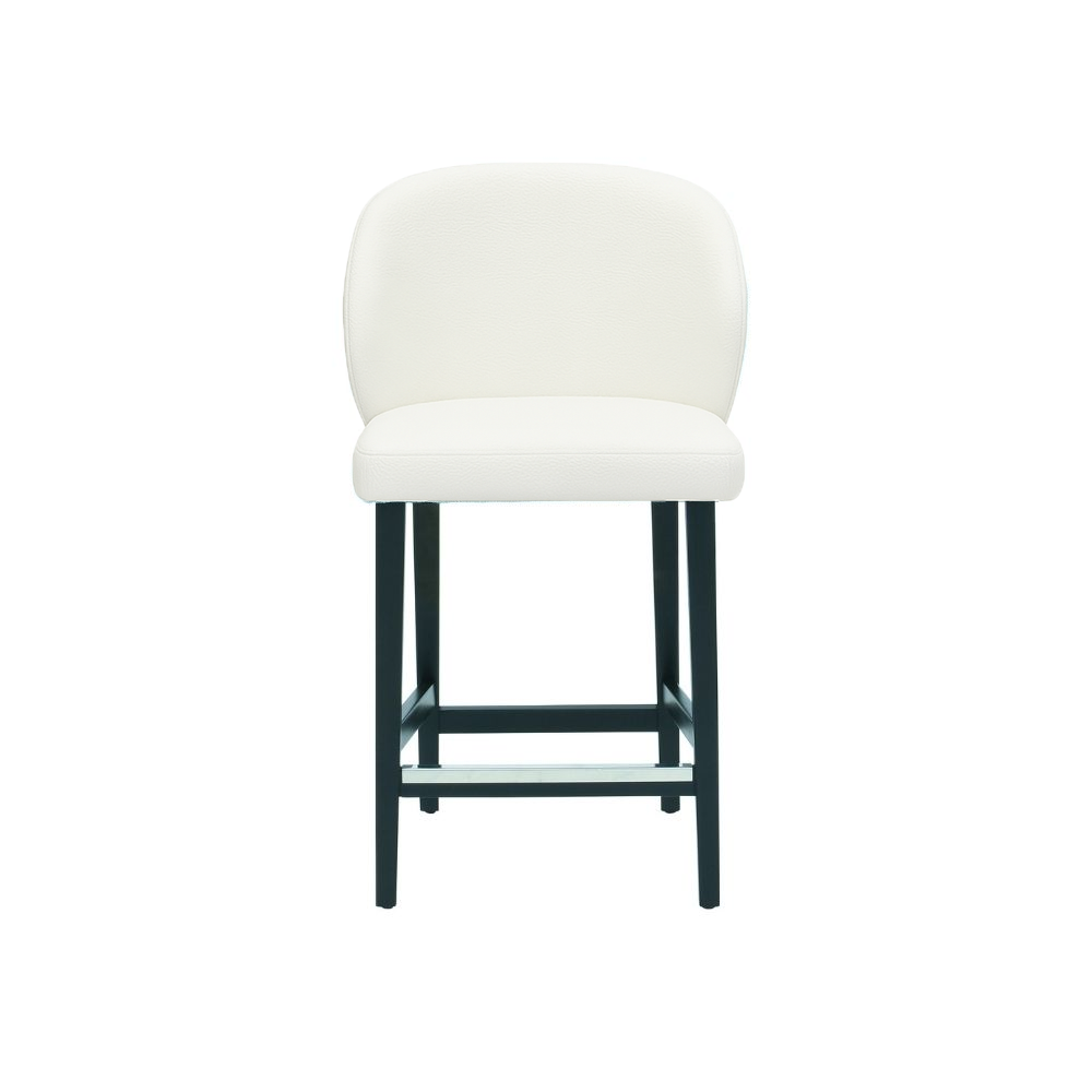 Scaun bar piele naturala BEJ | model CAPRICE