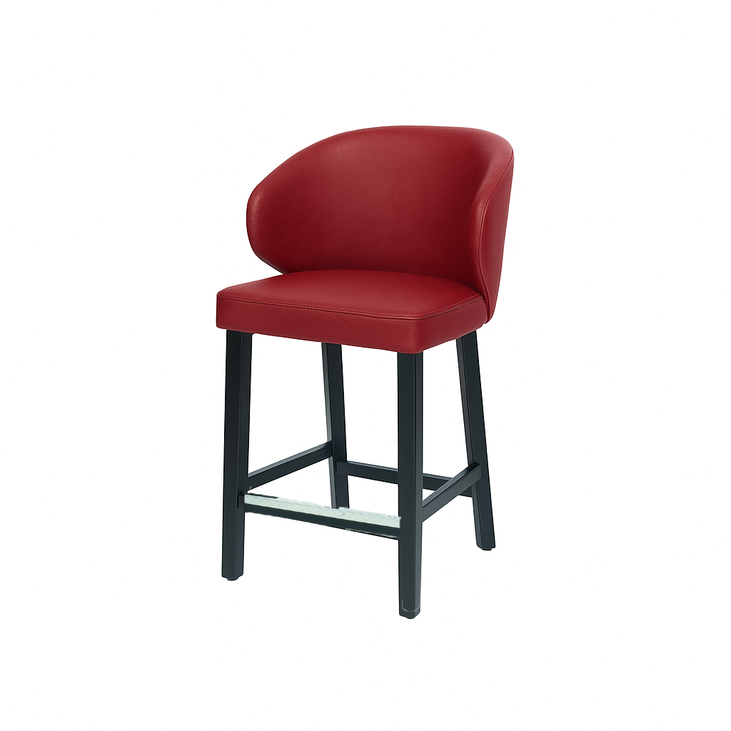 Scaun bar piele naturala ROSIE | model CAPRICE