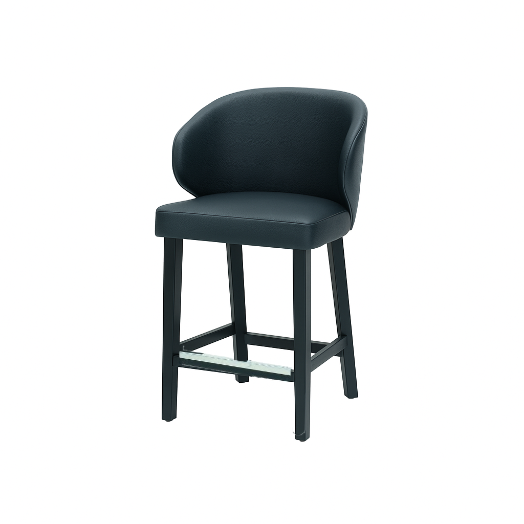 Scaun bar piele naturala ROSIE | model CAPRICE