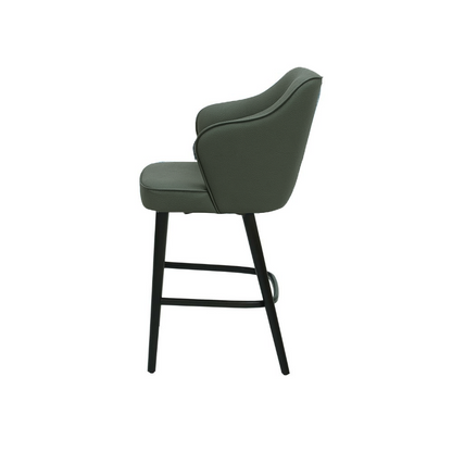 Scaun bar piele naturala BEJ | model ZEUS